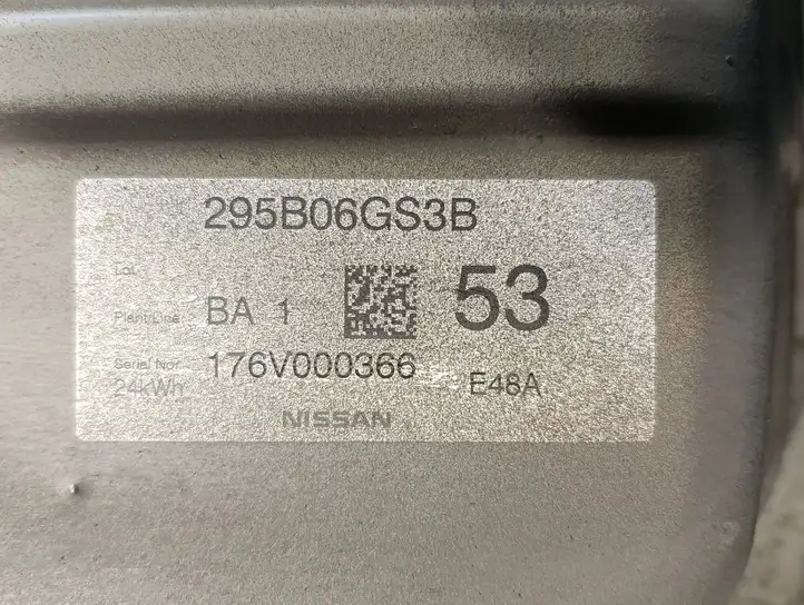 Nissan e-NV200 (2013 - ) E48A Модуль аккумуляторной батареи гибридного автомобиля / электромобиля — фото 4