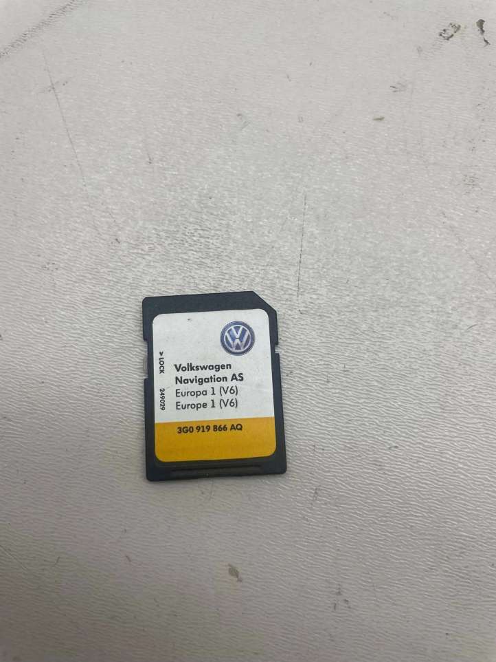 3g0919866aq Volkswagen PASSAT B8 Navigacijos žemėlapiai CD/DVD