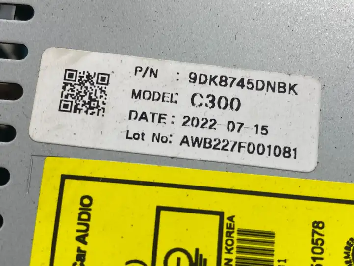 SsangYong Korando (2017 - ) 8915037010 Магнитола / мультимедийная система — фото 7
