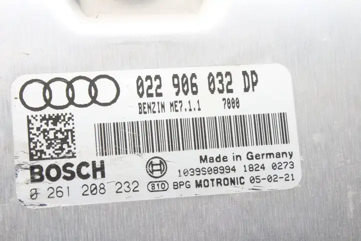 Audi TT Mk1 (2003 - 2006) 022906032DP Комплект системы зажигания — фото 10