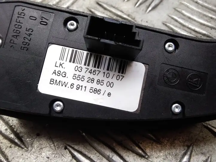 BMW 7 E65 E66 (2001 - 2008) 6911586 Кнопки на рулевом колесе — фото 2