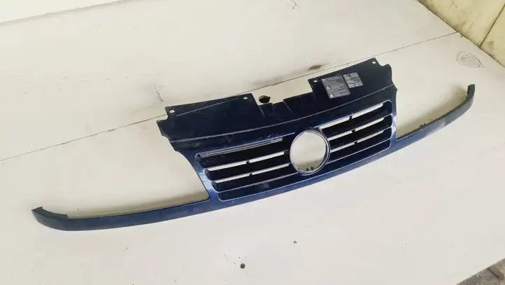 Volkswagen Sharan (2000 - 2003) 7M0853651CS Верхняя решетка радиатора — фото 1