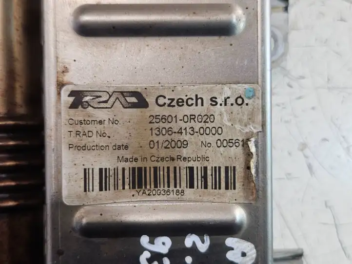Toyota Avensis T250 (2006 - 2009) 256010r020 Охладитель клапана EGR — фото 5