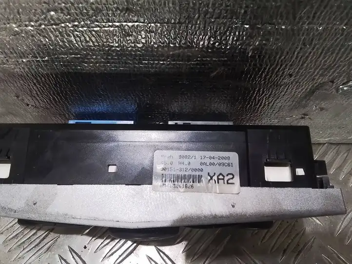 Opel Astra (2004 - 2009)  301513120000 Блок управления кондиционера воздуха / климата/ печки (в салоне)