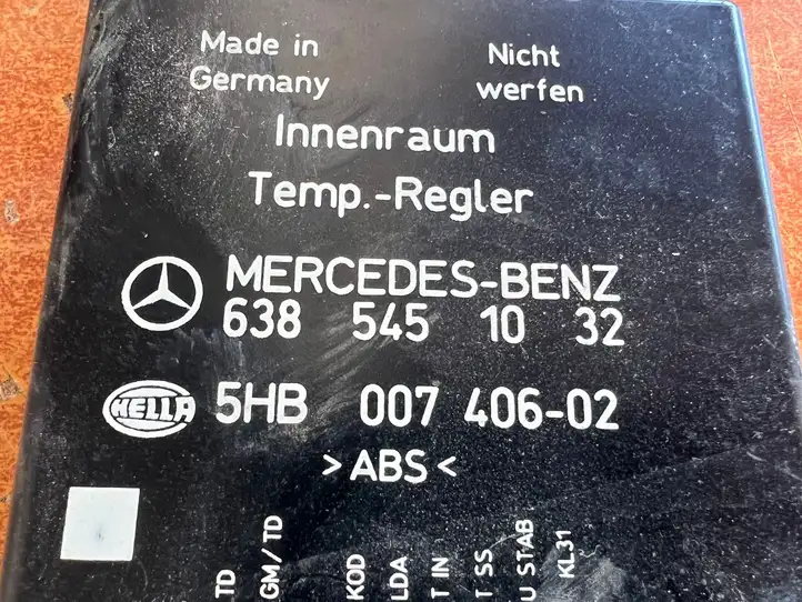 Mercedes-Benz Vito Viano W638 (1996 - 2003) 6385451032 Прочие блоки управления — фото 3