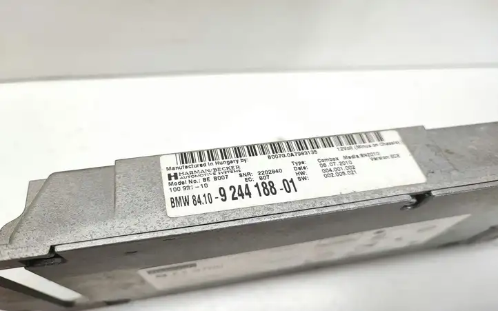 BMW X3 F25 (2010 - 2017) 9244188 Bluetooth модуль — фото 2