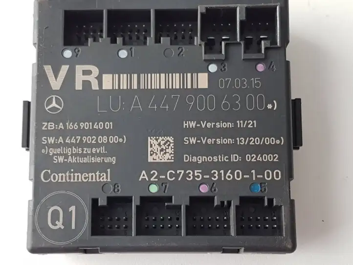 Mercedes-Benz Vito W447 (2014 - ) A4479006300 Блок управления дверью — фото 2