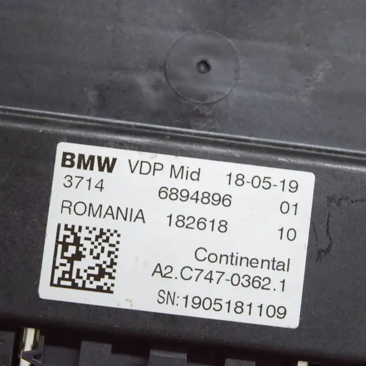 BMW X3 G01 (2018 - 2024) 6894896 Блок управления подвеской — фото 6