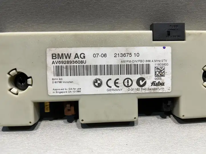 BMW 3 E92 E93 (2005 - 2014) 692893608 Усилитель антенны — фото 4