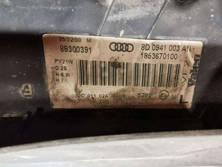 Audi A4 (1999 - 2001)  8D0941003AN Передняя фара