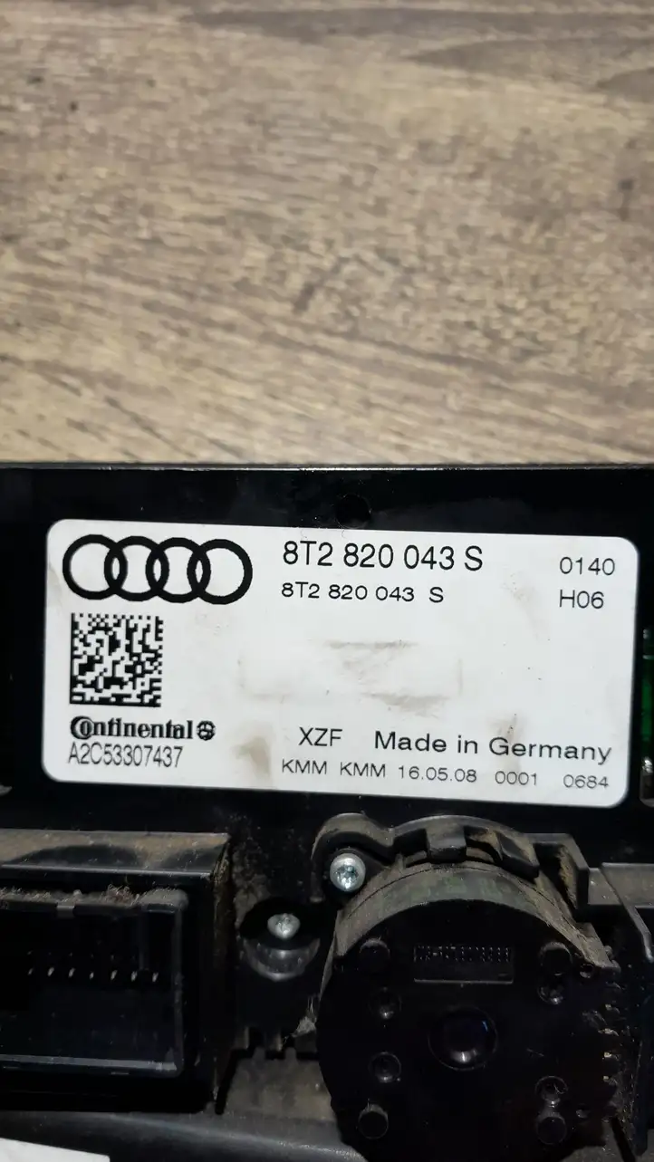 Audi A4 S4 B8 8K (2007 - 2011) Блок управления климат-контролем — фото 2
