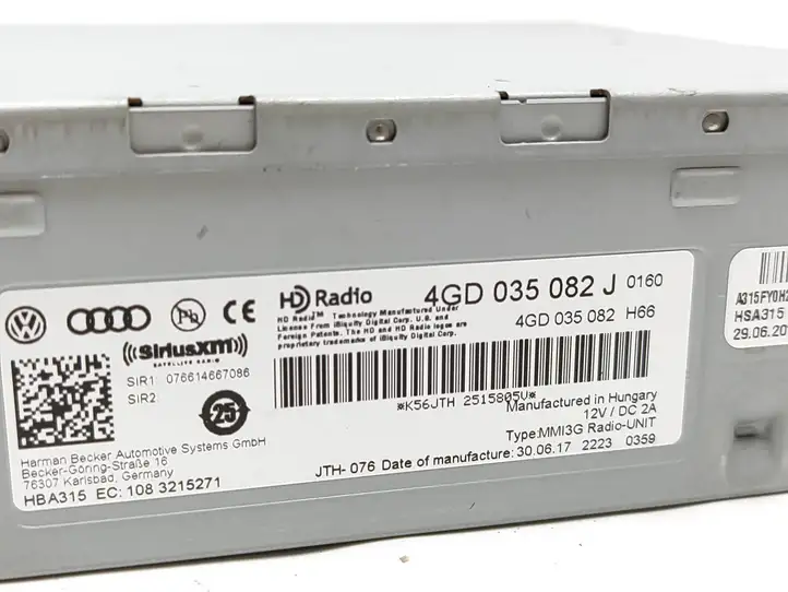 Audi A8 S8 D4 4H (2013 - 2017) 4GD035082 CD/DVD чейнджер — фото 3