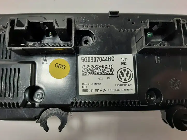 Volkswagen Golf VII (2013 - 2019) 5G0907044BC Управление климат контролем — фото 4
