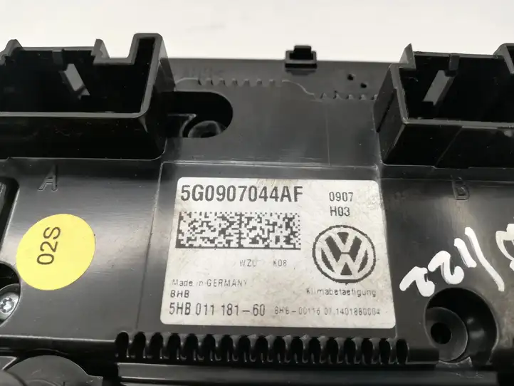 Volkswagen Golf VII (2013 - 2019) 5G0907044AF Управление климат контролем — фото 4