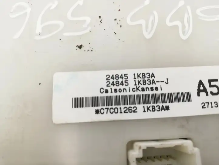Nissan Juke I F15 (2010 - 2018) 248451KB3A Управление климат контролем — фото 3