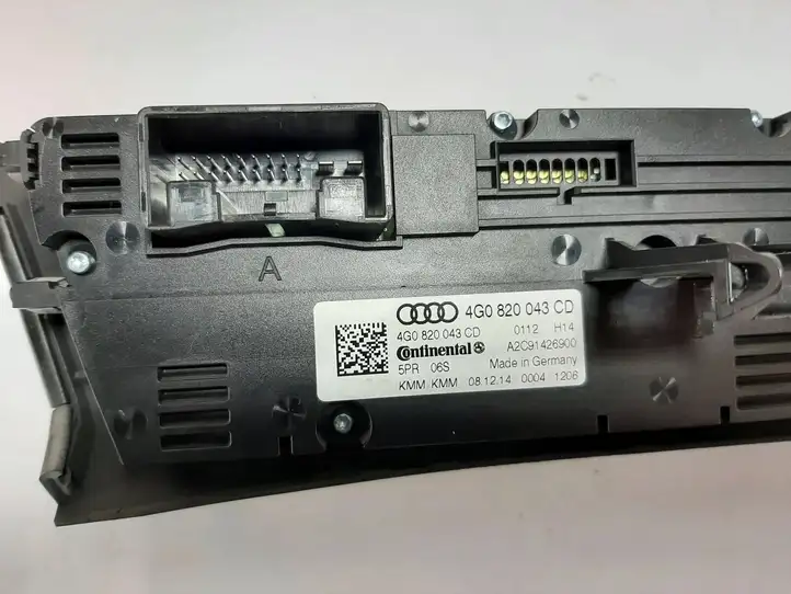 Audi A6 Allroad C7 (2012 - 2014) 4G0820043CD Управление климат контролем — фото 3