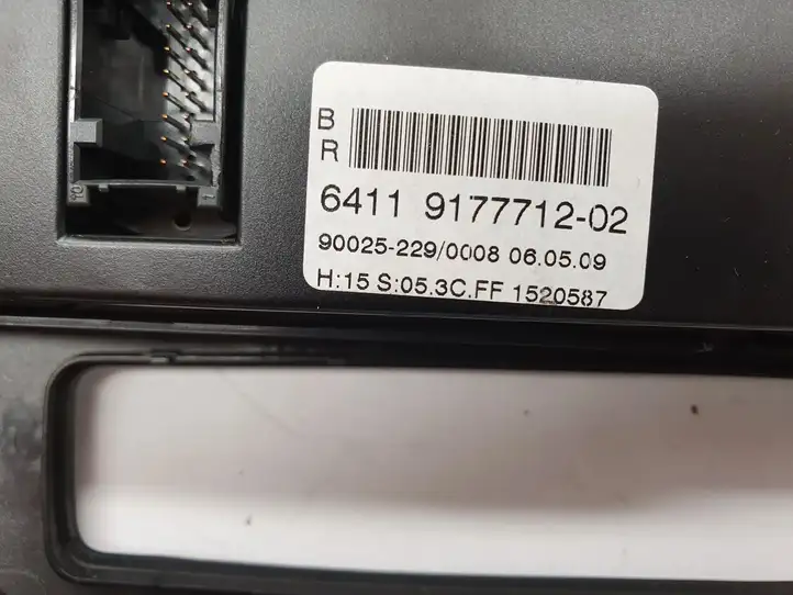 BMW 5 E60 E61 (2004 - 2010) 9177712 Управление климат контролем — фото 3