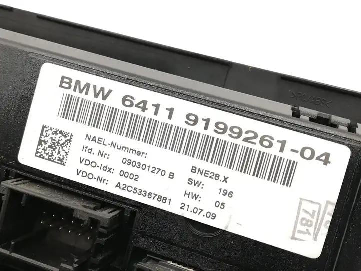 BMW 3 E92 E93 (2005 - 2014) 919926104 Управление климат контролем — фото 4