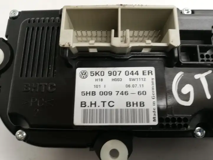 Volkswagen Tiguan (2007 - 2011) 5K0907044ER Управление климат контролем — фото 3