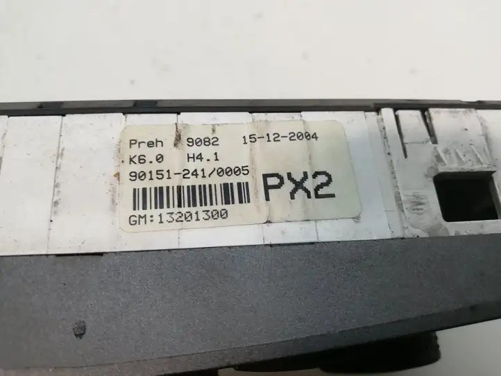 Opel Zafira B (2003 - 2006) 13201300 Управление климат контролем — фото 3