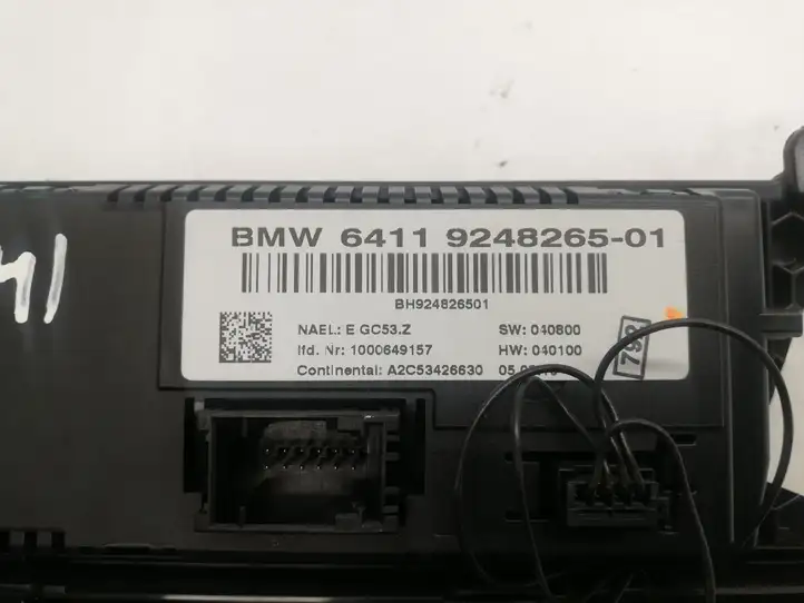 BMW X3 F25 (2010 - 2017) 9248265 Управление климат контролем — фото 5