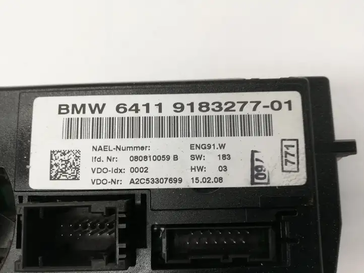 BMW 1 E82 E88 (2007 - 2014) 9183277 Управление климат контролем — фото 5