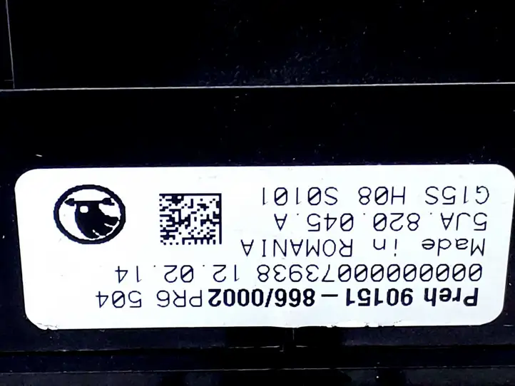 Skoda Rapid (NH) (2012 - 2019) 5JA820045A Управление климат контролем — фото 3