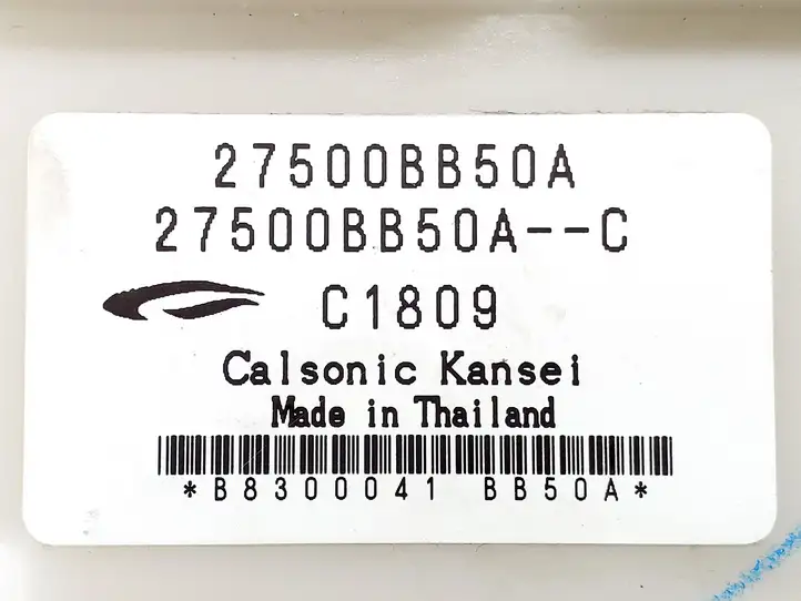 Nissan Qashqai (2010 - 2013) 27500BB50A Управление климат контролем — фото 3