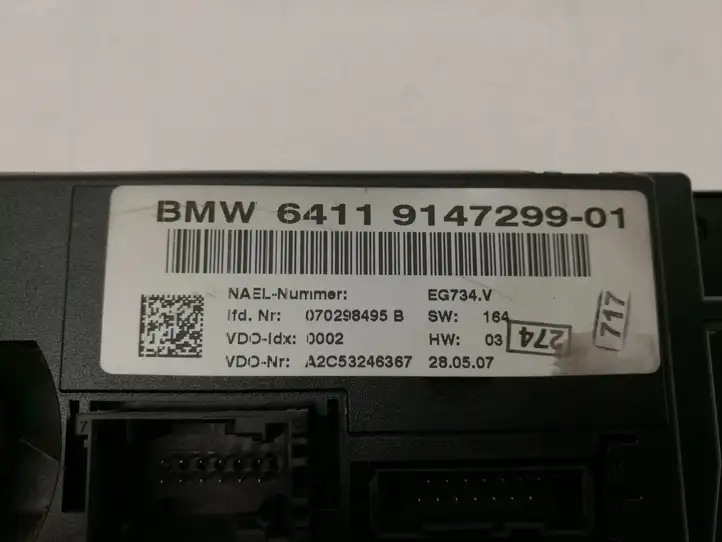 BMW 1 E81 E87 (2004 - 2011) 9147299 Управление климат контролем — фото 3