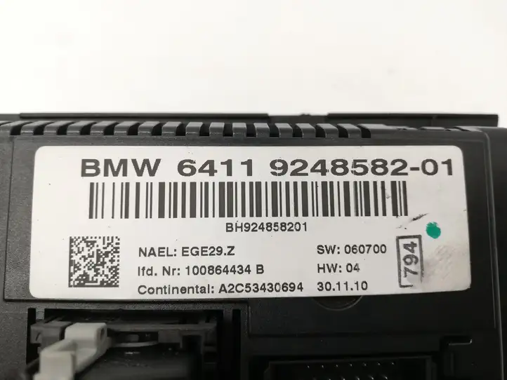 BMW 3 E92 E93 (2005 - 2014) 9248582 Управление климат контролем — фото 3