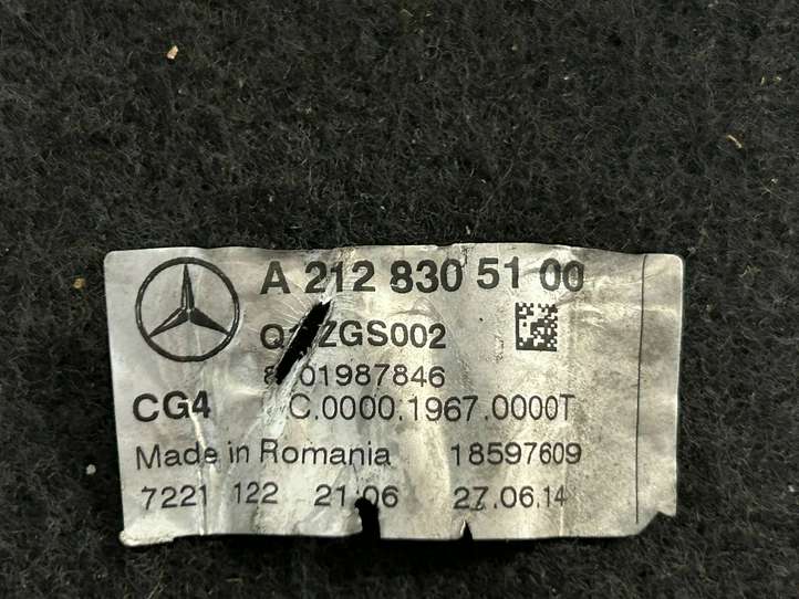Mercedes-Benz E W212 (2009 - 2016)  A2128305100 Трубка (трубки)/ шланг (шланги) кондиционера воздуха