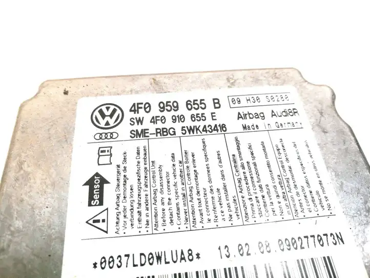 Audi A6 allroad (2006 - 2008)  4F0959655B Блок управления надувных подушек