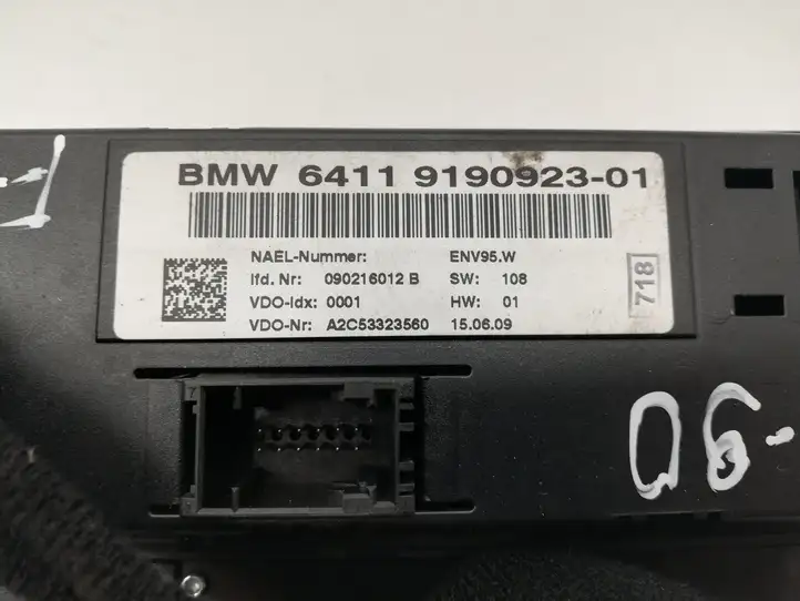BMW 3 E90 E91 (2005 - 2012) 9190923 Управление климат контролем — фото 3
