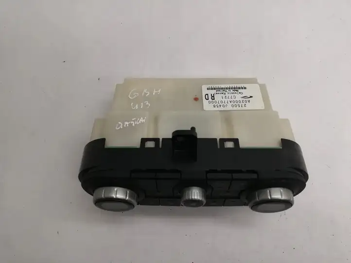 Nissan Qashqai (2006 - 2010) 27500JD45B Управление климат контролем — фото 2