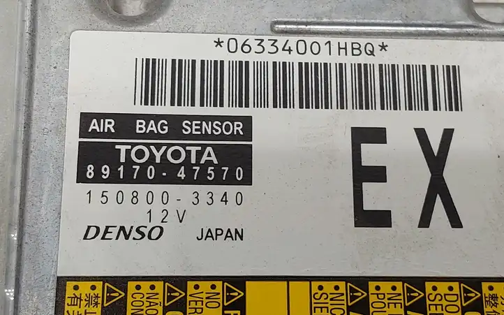 Toyota Prius+ (ZVW40) (2011 - 2018) 8917047570 Блок управления SRS — фото 3