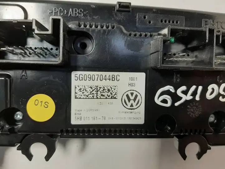 Volkswagen Golf VII (2013 - 2019) 5G0907044BC Управление климат контролем — фото 3