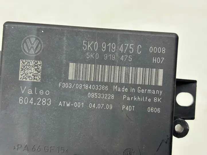 Volkswagen Golf VI (2009 - 2013) 5K0919475C Блок управления парктрониками — фото 4