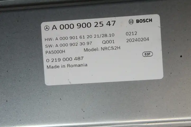 Mercedes-Benz EQA (2021 - ) A0009002547 Блок управления парктрониками — фото 5