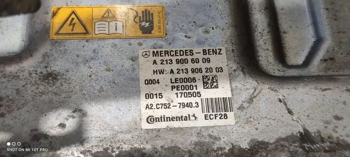 Mercedes-Benz E W213 (2016 - ) A2135400738 Прочие блоки управления — фото 7