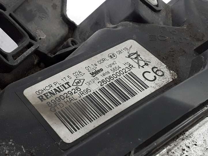 Renault Scenic III -  Grand scenic III (2009 - 2016)  260600023R Передняя фара