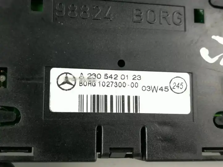 Mercedes-Benz SL R230 (2001 - 2012) A2305420123 Экран парктроника PDC — фото 2