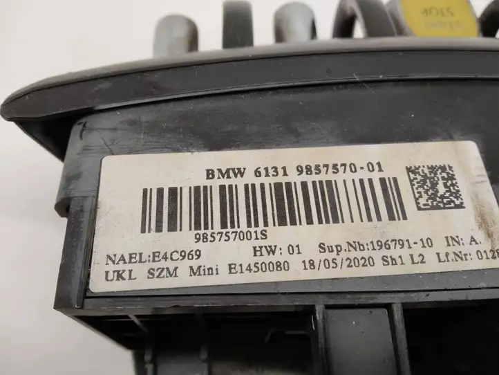 Mini One Cooper F56 F55 (2012 - 2022) 61319857570 Включатель зажигания и стартера — фото 4