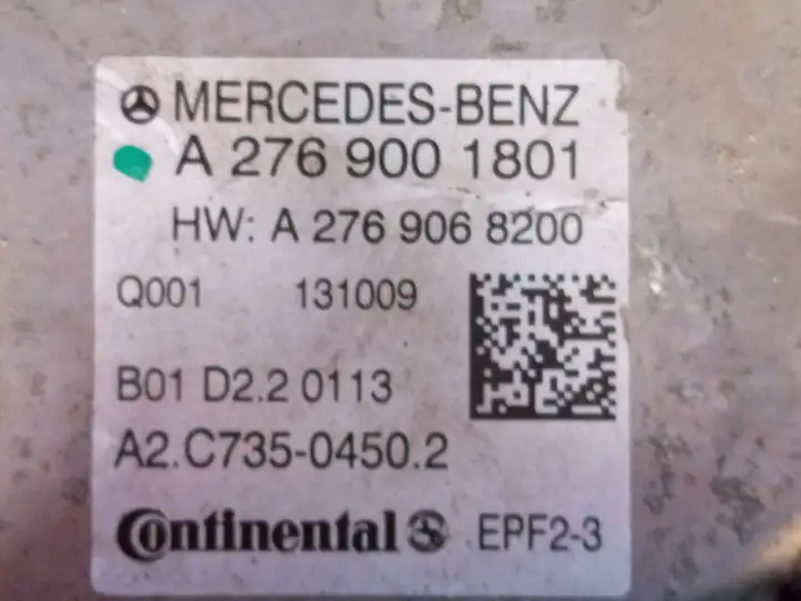 Mercedes-Benz S W222 (2013 - ) A2769001801 Инвертор напряжения — фото 8