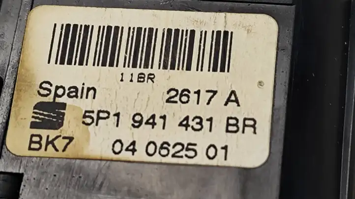 Seat Toledo III (5P) (2004 - 2009) 5P1941431BR Включатель фонарей — фото 3