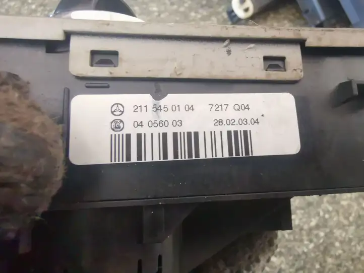 Mercedes-Benz E W211 (2002 - 2009) 2115450104 Включатель фонарей — фото 3
