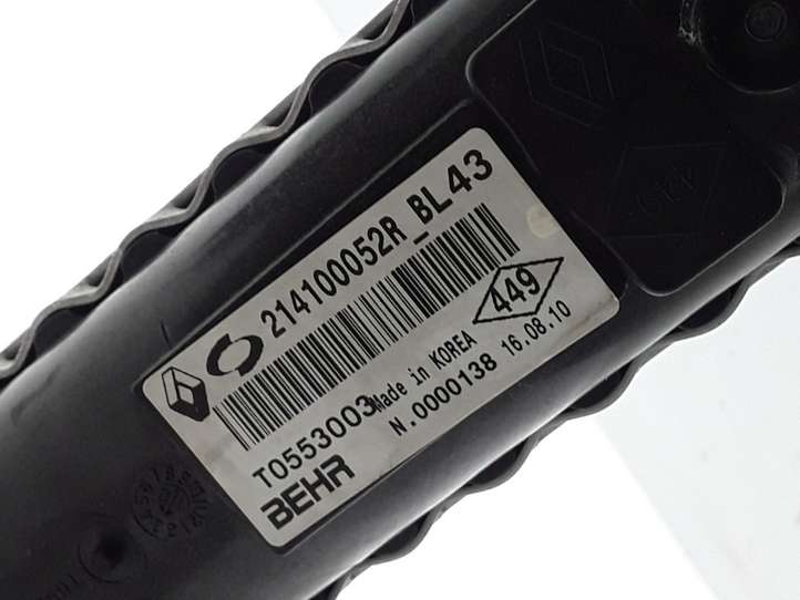 Renault Latitude (2010 - 2014)  214100052R Радиатор охлаждающей жидкости