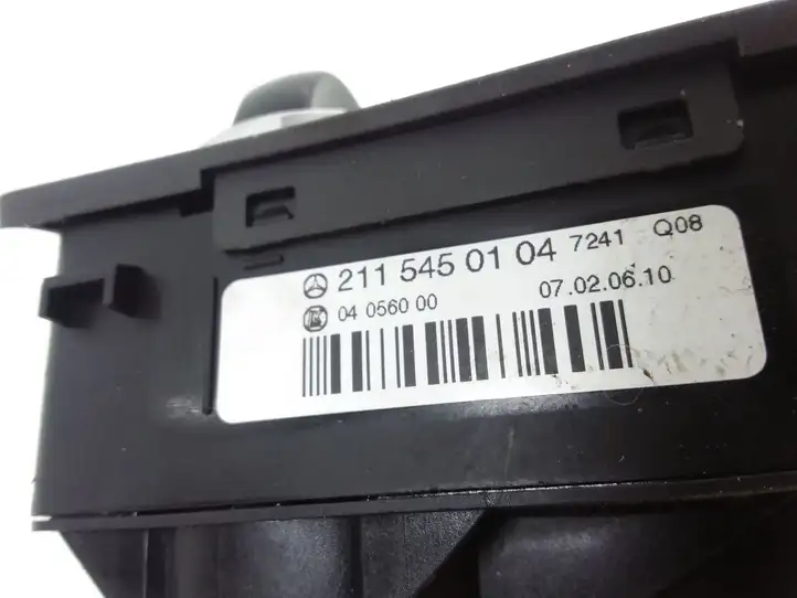 Mercedes-Benz E W211 (2002 - 2009) 2115450104 Включатель фонарей — фото 4