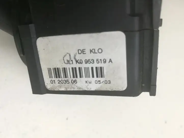 Seat Leon (1P) (2005 - 2012) 1K0953519A Включатель скорости стеклоочистителей — фото 3