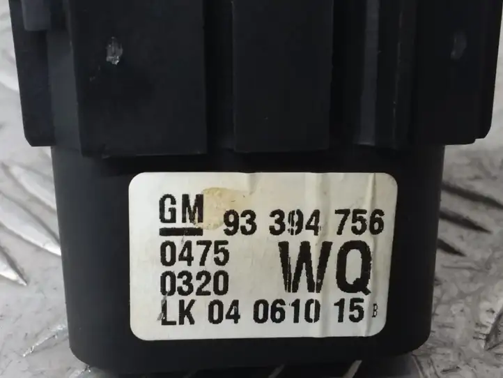Opel Meriva A (2002 - 2006) 9334756 Включатель фонарей — фото 4