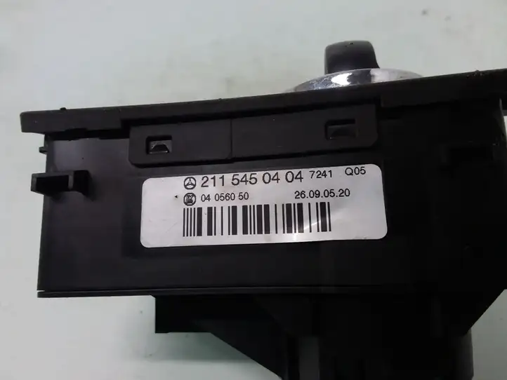 Mercedes-Benz E W211 (2002 - 2009) 2115450404 Включатель фонарей — фото 3
